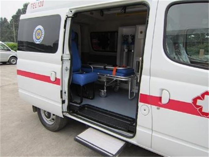 广饶救护车出租服务案例7