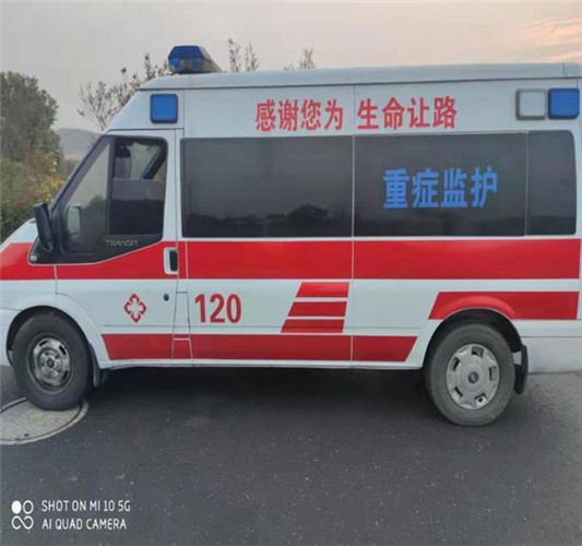 广饶救护车出租服务案例3